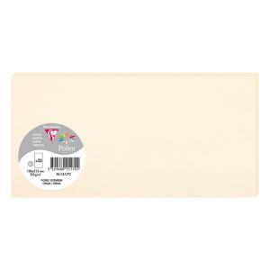 25 Cartes Pollen Clairefontaine - 106x213 mm - ivoire