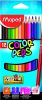 12 Crayons de Couleur Maped color pep's