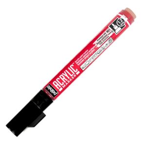 Marqueur Peinture Acrylique Pébéo - pointe fine 1,2 mm - rouge précieux