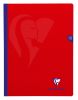 Cahier Clairefontaine Mimesys - 24x32 cm - 192 pages - Séyès - rouge