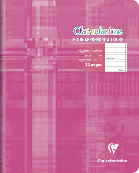 Cahier Pour Apprendre À Écrire Clairefontaine - Séyès 3 mm