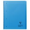 Cahier Clairefontaine Koverbook - A4+ - 160 pages - Séyès - bleu