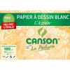 Pochette Papier Canson - Dessin blanc - A4 - 12 feuilles - 180 g