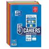 Lot de 5 Cahiers Oxford easy book - A4 - 96 pages - Séyès