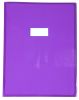 Protège-Cahier Calligraphe - 24x32 cm - cristal violet