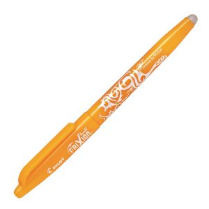 Stylo Frixion Pilot - pointe moyenne 0,7 mm - abricot