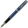 Stylo-Plume Diplomat Excellence A2 Midnight bleu et chrome