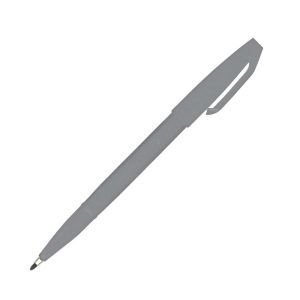 Stylo-Feutre Pentel sign pen - gris