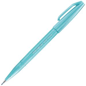 Feutre Pinceau Brush Sign Pen Pentel - bleu pastel