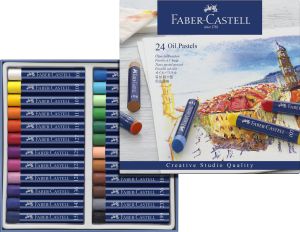 Pastels à l'Huile Faber-Castell - boîte de 24