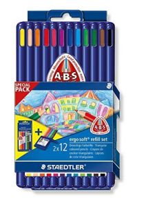 Étui chevalet de 24 Crayons de Couleur Staedtler