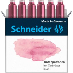 Cartouches Schneider Encre Pastel - rose
