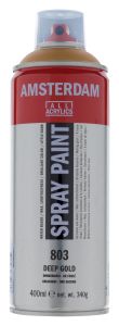 Bombe de Peinture Acrylique Amsterdam - 400ml - or foncé