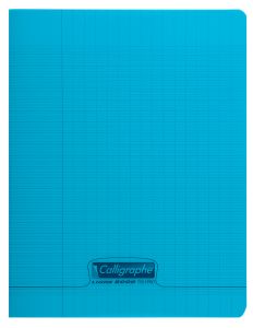 Cahier 24x32 cm Calligraphe - 48 pages – Séyès - bleu