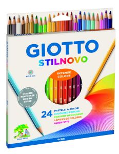 Étui de 24 Crayons de Couleur Giotto