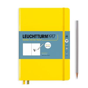 Carnet de Croquis Leuchtturm - A5 portrait - jaune citron