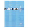 Cahier de Musique et Chant Clairefontaine - 17x22 cm - 56 pages