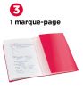 Cahier Oxford EasyBook - 17x22 cm - 96 pages - Séyès - rouge