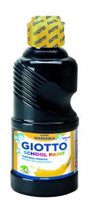 Flacon de Gouache Lavable Giotto - 250ml - noir