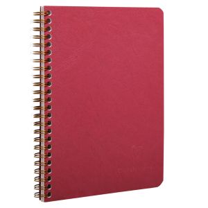 Carnet Clairefontaine Age Bag - A5 14,8x21 cm - rouge - ligné