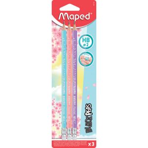 Crayons Graphite Pastel Maped