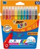 Pochette de 12 Feutres Bic Kid couleur