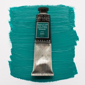 Peinture Acrylique Sennelier - extra-fine - 60ml - turquoise de cobalt