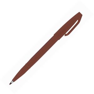 Stylo-Feutre Pentel sign pen - marron