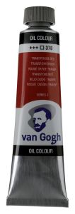 Peinture à l'Huile Van Gogh fine - 40 ml - rouge oxyde transparent