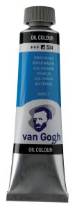 Peinture à l'Huile Van Gogh fine - 40 ml - bleu céruleum