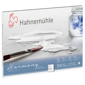 Bloc Papier Aquarelle Harmony Hahnemühle - 300g - grain torchon - A4