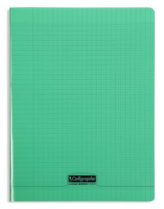 Cahier 24x32 cm Calligraphe - 96 pages - Séyès - vert