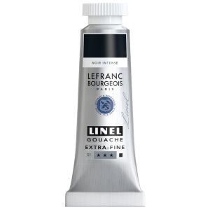 Gouache Extra-Fine Lefranc-Bourgeois - 14ml - noir intense