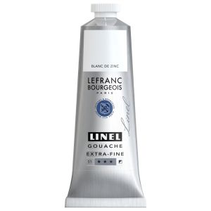 Gouache Extra-Fine Lefranc-Bourgeois - 60ml - blanc de zinc