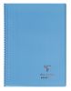Cahier Clairefontaine Koverbook - A4 - 160 pages – Séyès - bleu