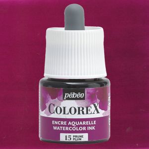 Flacon d'Encre Colorex Pébéo - 45ml - Prune
