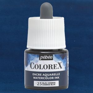 Flacon d'Encre Colorex Pébéo - 45ml - Bleu cosmos