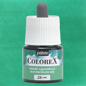 Flacon d'Encre Colorex Pébéo - 45ml - Jade