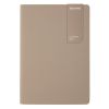 Carnet Zequenz Oberthur - B6 12,5x17,6 cm - taupe - ligné