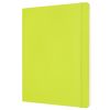 Carnet Moleskine Souple - 19x25 cm - Pages blanches - Vert citron