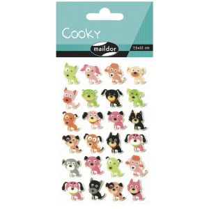 Stickers Cooky Maildor - chiens