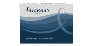 Étui de 8 Cartouches Waterman - longues - bleu mystère