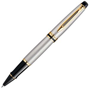 Stylo-roller Waterman Expert - chromé - pointe fine