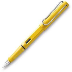 Stylo-Plume Lamy safari - plume fine - jaune