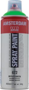 Bombe de Peinture Acrylique Amsterdam - 400ml - vert reflex