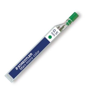 Étui de 12 Mines pour Porte-Mine Staedtler- 0,5 mm - vert