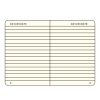 Carnet Leuchtturm souple - 12,5x19cm - Nordic Blue - Ligné