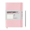 Carnet Leuchtturm souple - 14,5x21cm - Powder - Pointillés