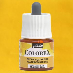 Flacon d'Encre Colorex Pébéo - 45ml - Jaune clair