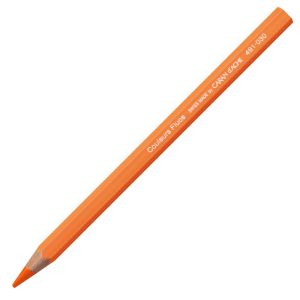 Crayon de Couleur Fluo Caran d'Ache Maxi - orange fluo